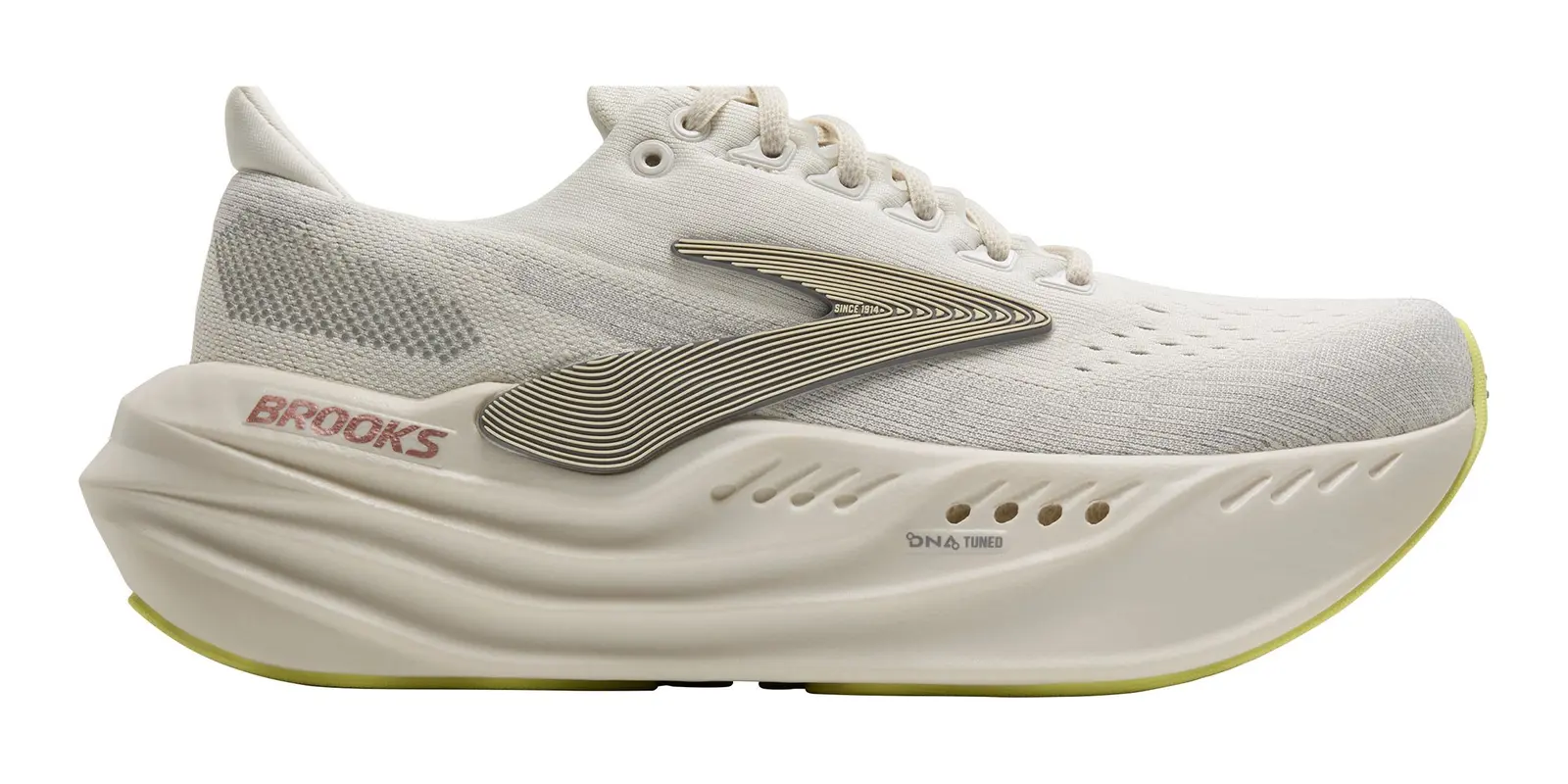 Brooks Glycerin Max in White / Grey / Pink