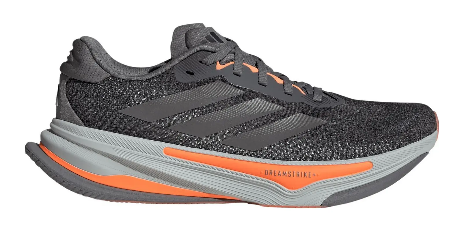adidas Supernova Prima 2 in Grey / Iron / Orange