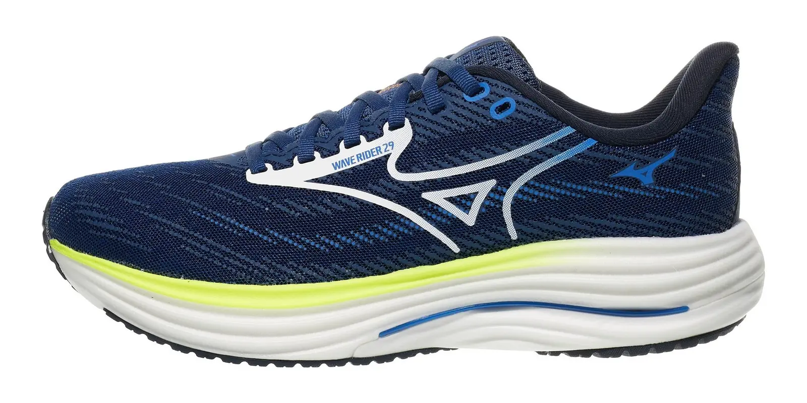 Mizuno Wave Rider 29 in Estate Blue / White