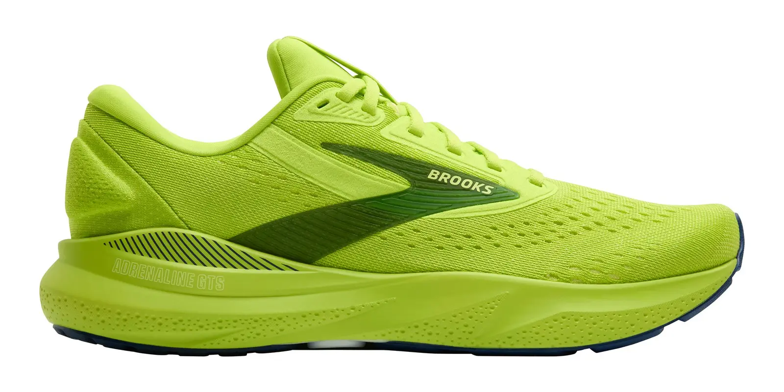 Brooks Adrenaline GTS 24 in Acid Lime / Sunny Lime / Navy