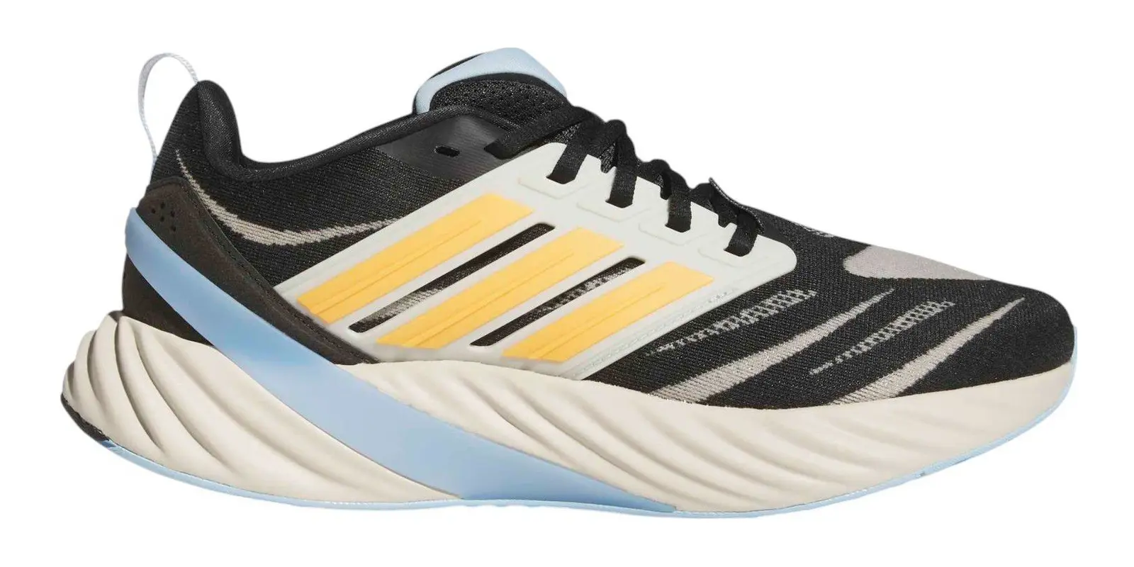 adidas Adipure Glide in Black / Gold