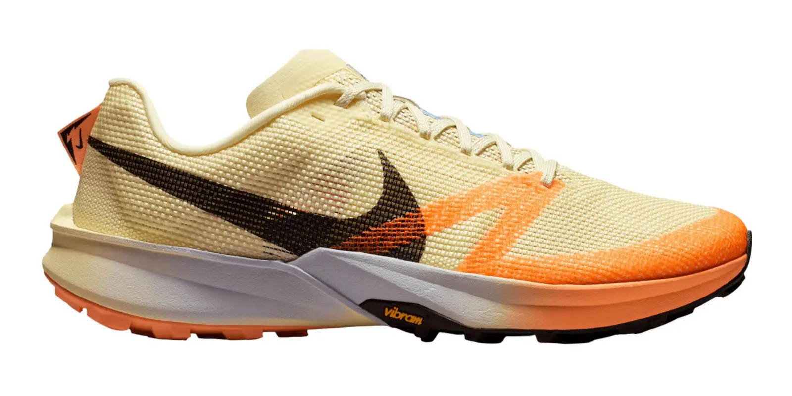 Nike Kiger 10 in Alabaster / Black / Orange Pulse