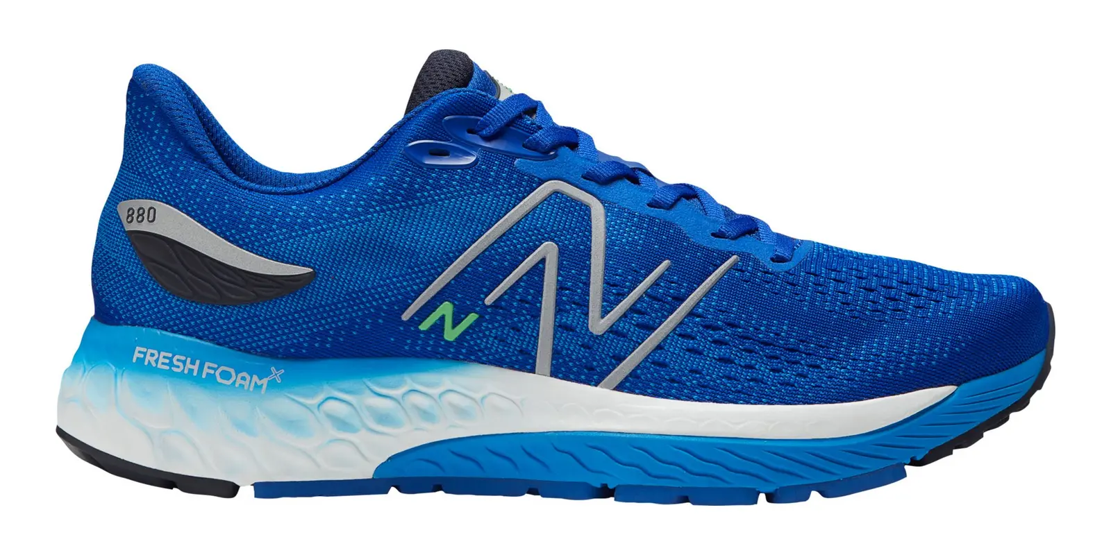 New Balance Fresh Foam X 880 v12 in Blue / Green