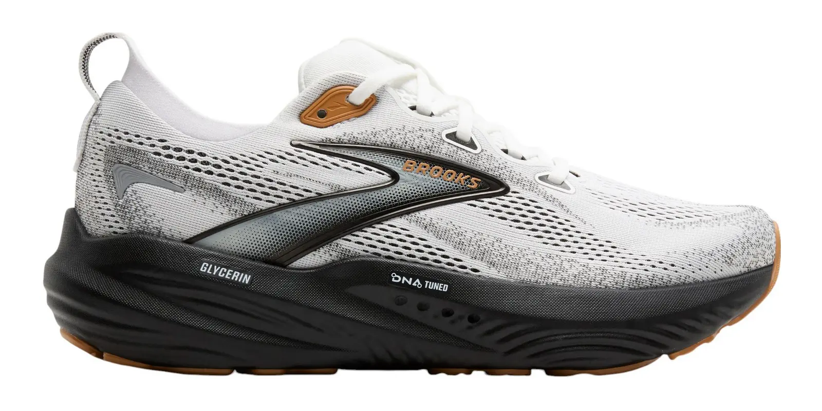Brooks Glycerin 22 in White / Grey / Black