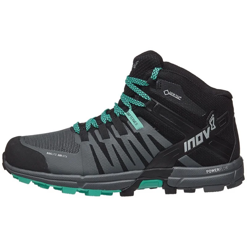 Inov-8 Roclite 320 in Black / Grey / Teal