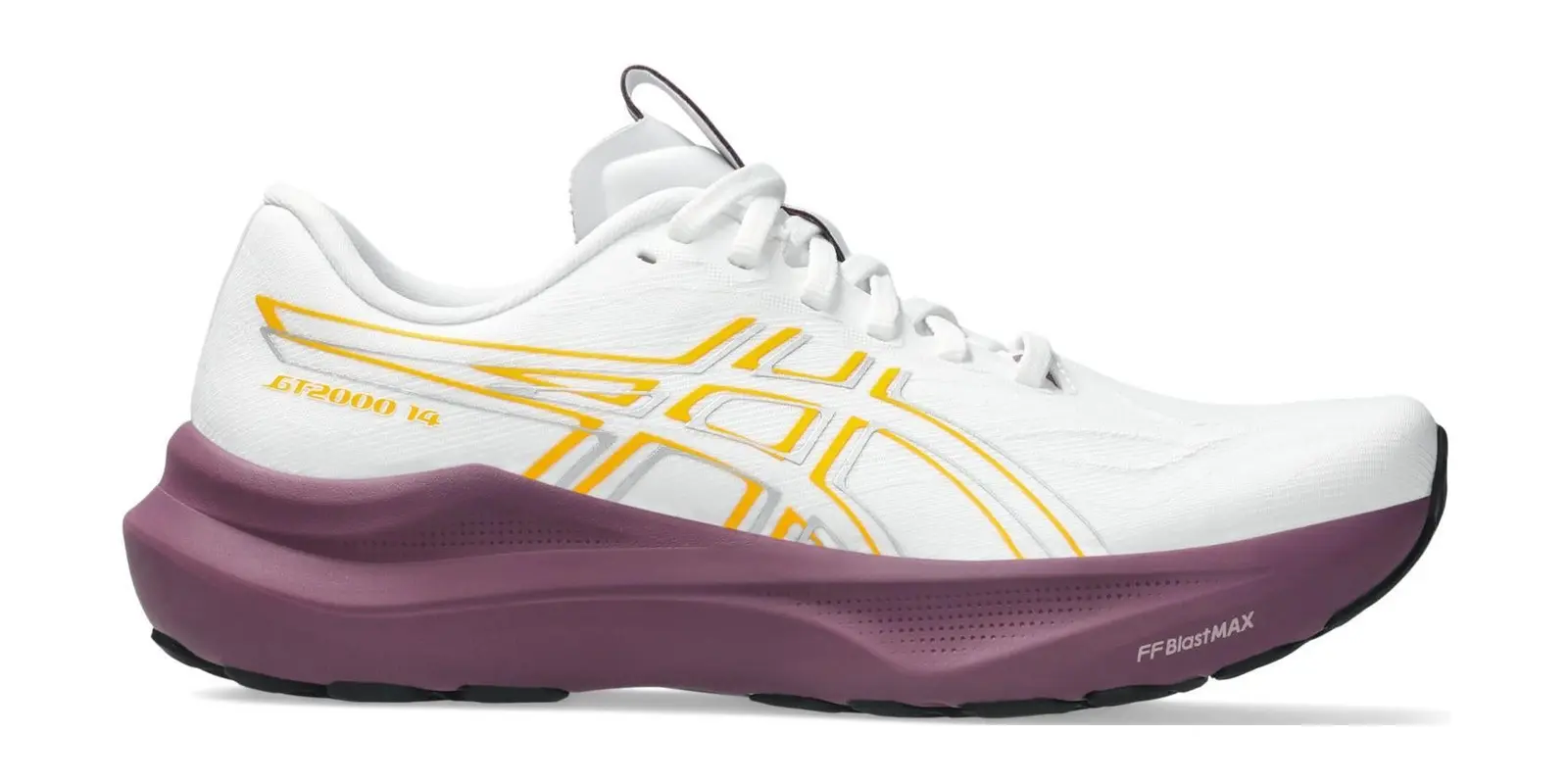 ASICS GT-2000 14 in White / Yamabuki