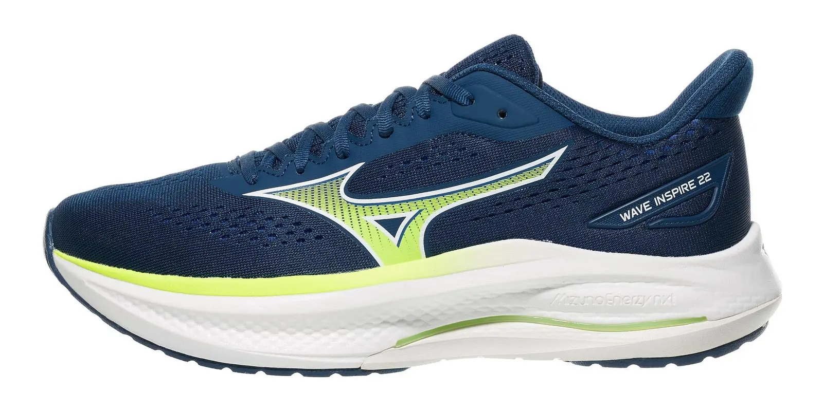 Mizuno Wave Inspire 22 in Estate Blue / White