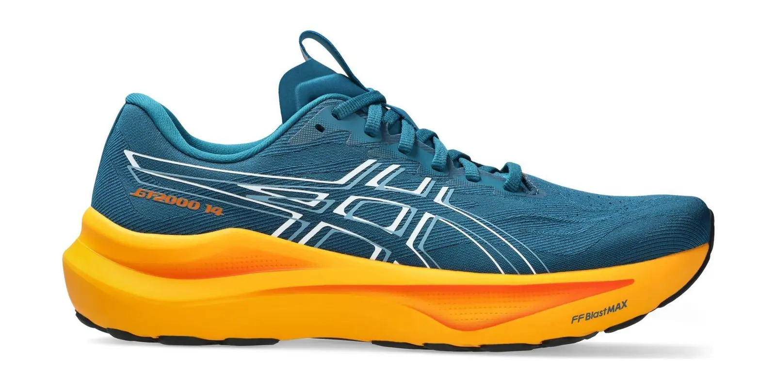 ASICS GT-2000 14 in Dark Teal / White