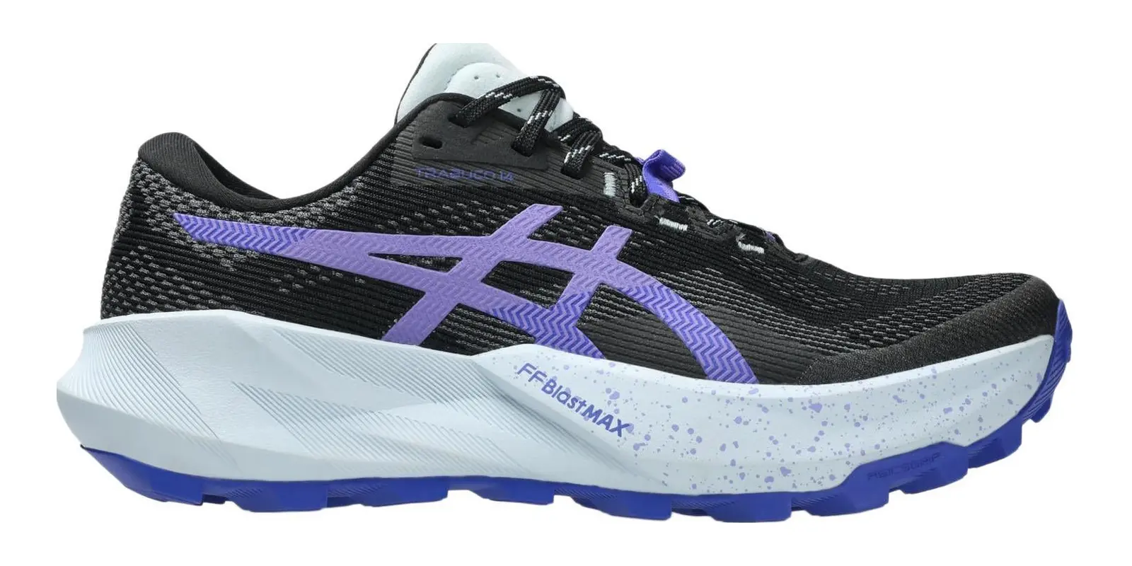 ASICS Trabuco 14 in Black / Amethyst