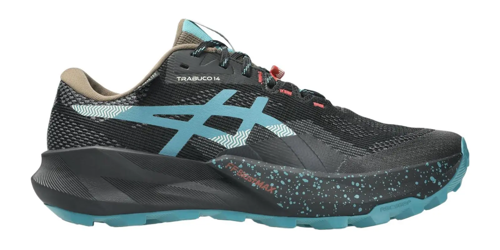 ASICS Trabuco 14 in Black / Misty Pine