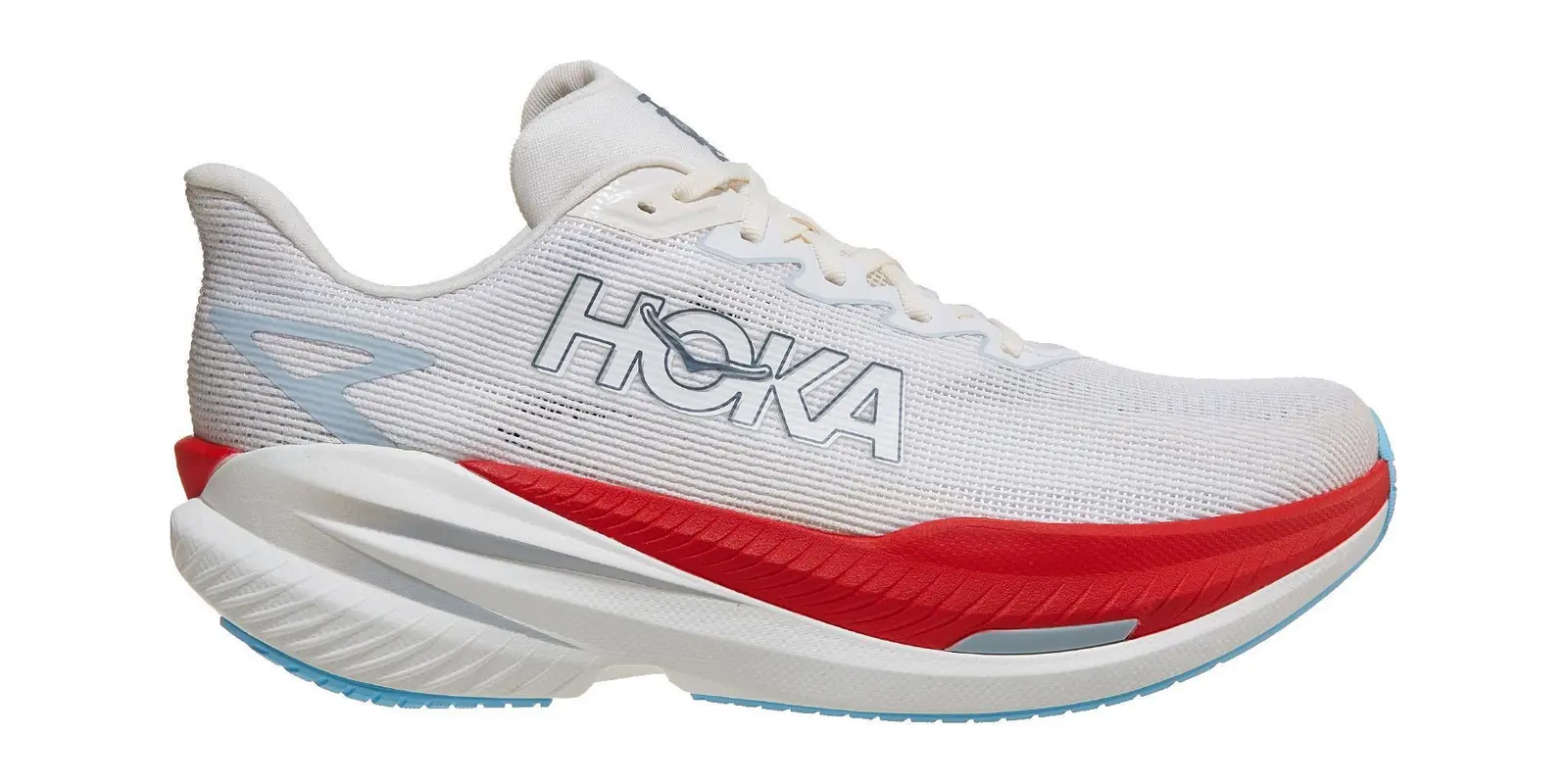 HOKA Mach X 3 in White / Alabaster