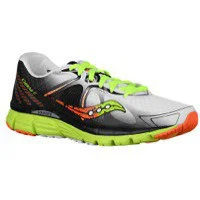 Saucony Kinvara 6 in White / Citron / Orange