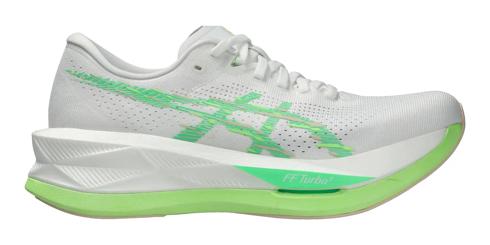 ASICS SONICBLAST in White / Vital Green