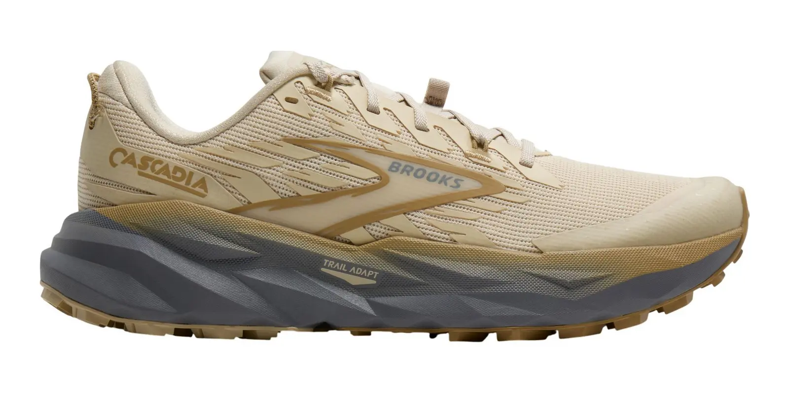 Brooks Cascadia 19 in Tan / Brown