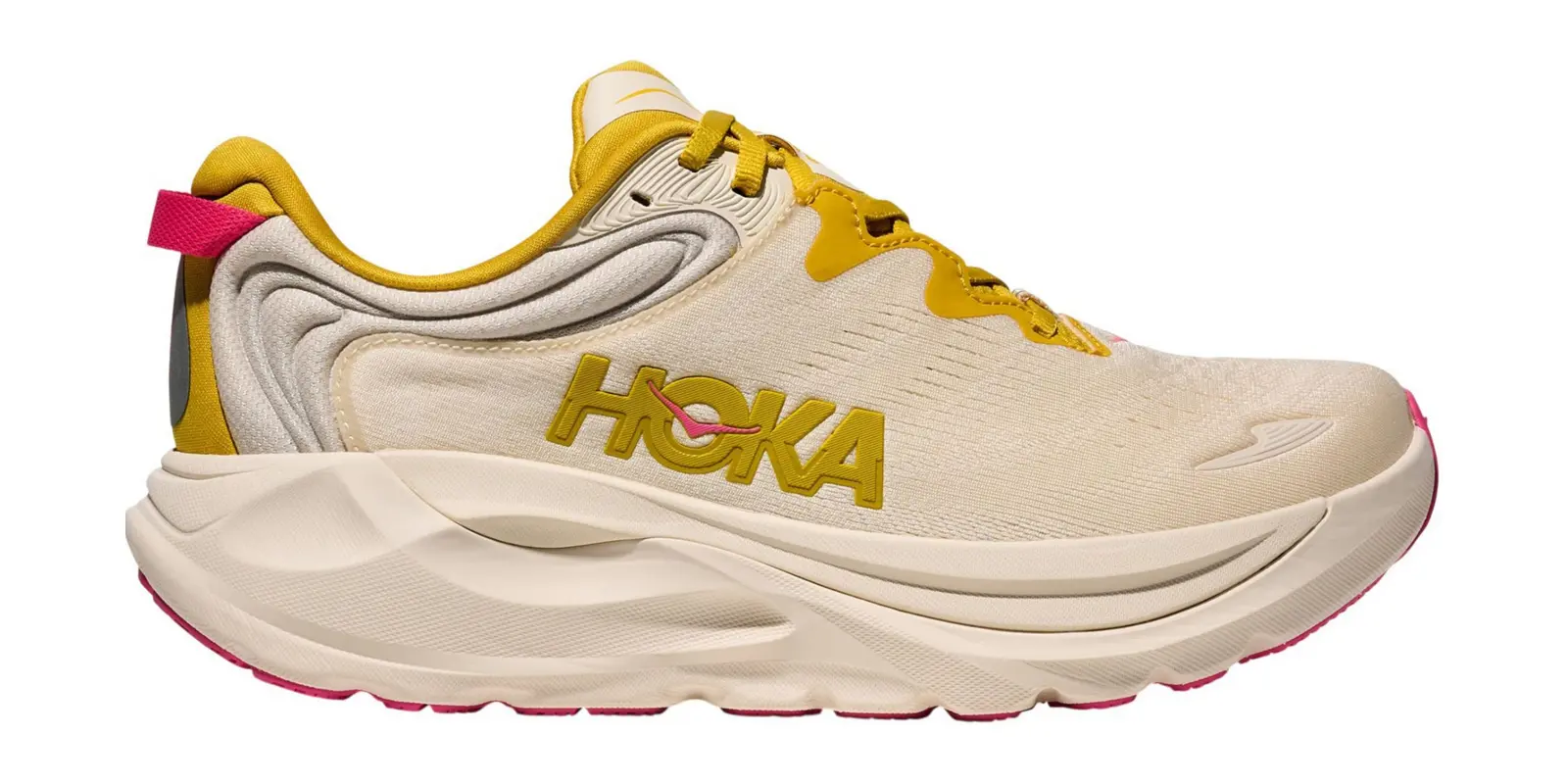 HOKA Gaviota 6 in Birch / Yellow Gold