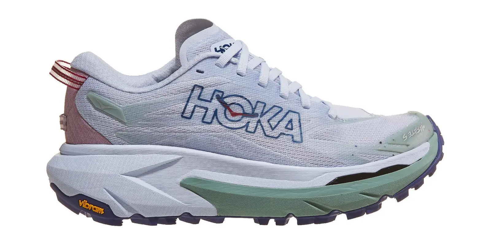 HOKA Mafate 5 in Ambient Blue / Rosemary