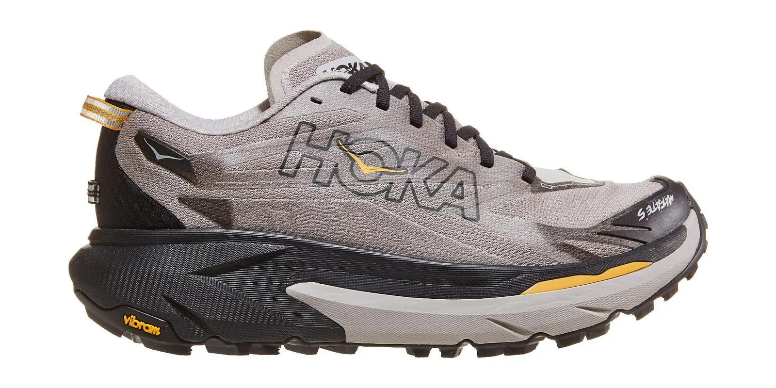 HOKA Mafate 5 in Cement / Black