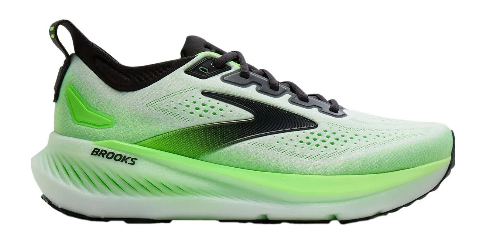 Brooks Glycerin 23 in White / Green