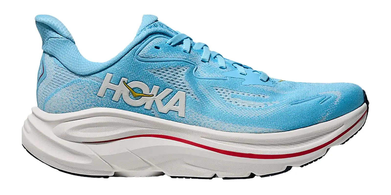 HOKA Clifton 10 in Soaring Blue / Frost
