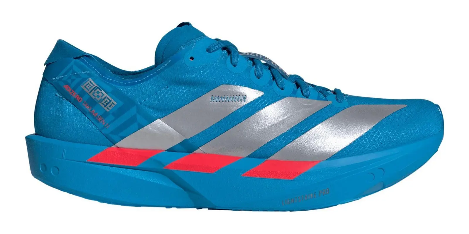 adidas adizero Takumi Sen 11 in Blue / Silver