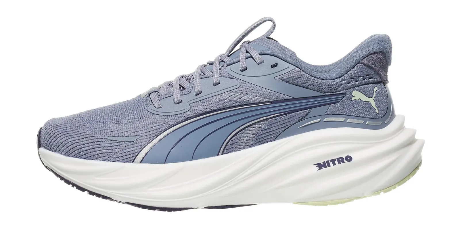 PUMA Magnify Nitro 3 in Grey / Plum / Silver