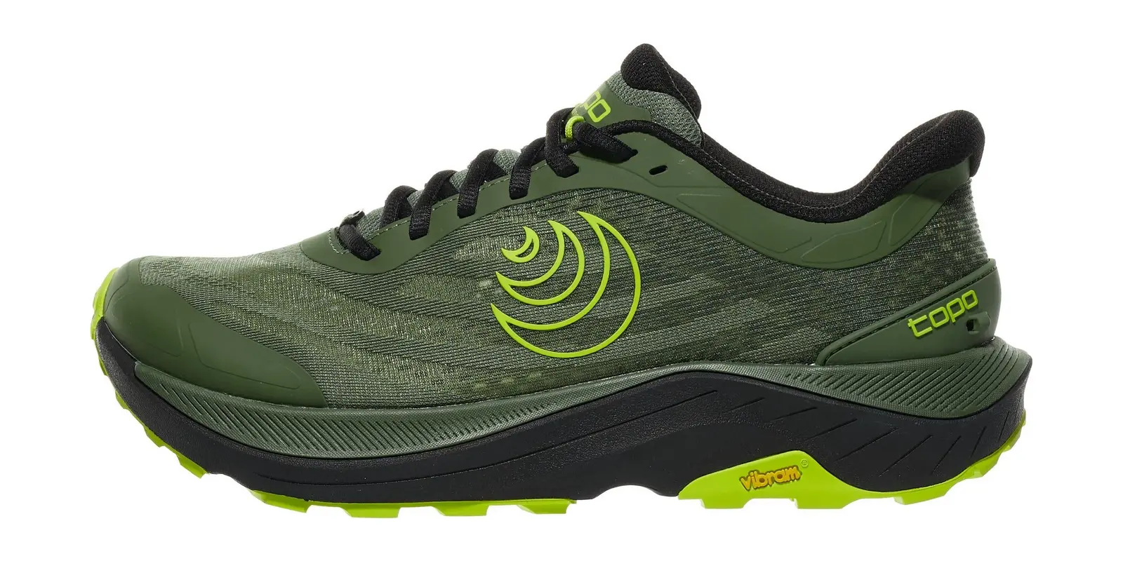 Topo Athletic Ultraventure 4 in Green / Black