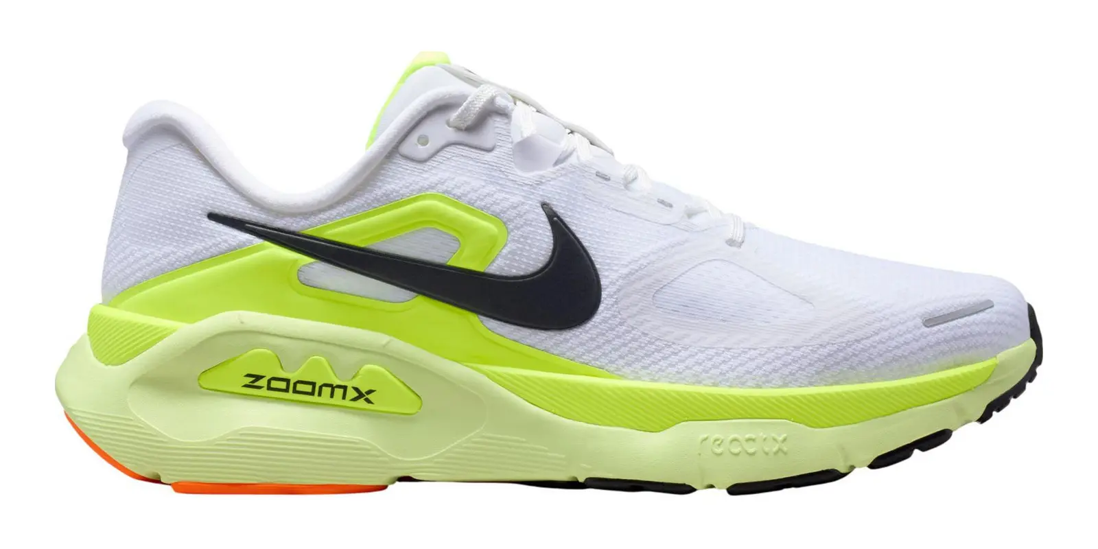 Nike Structure Plus in White / Black / Pure Platinum / Volt