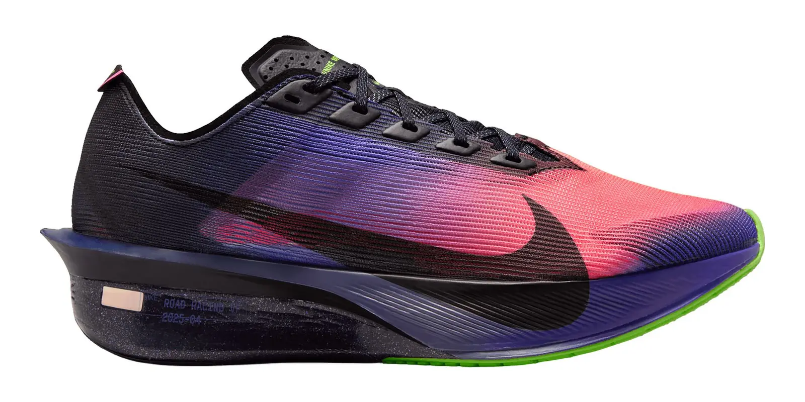 Nike Vaporfly 4 in Dark Obsidian / Black / Purple Dynasty