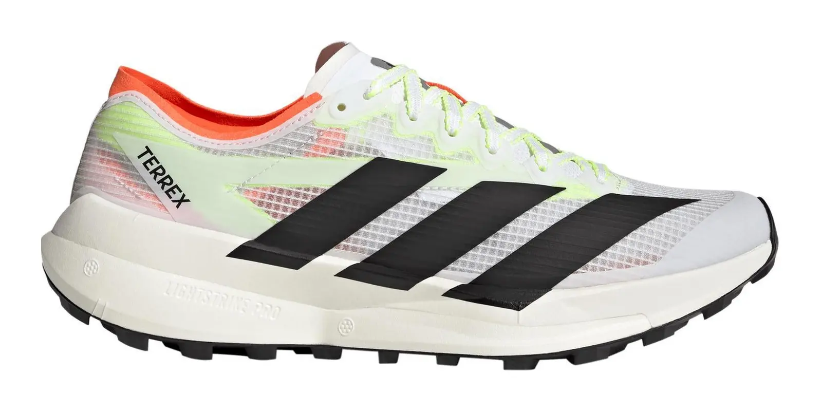 adidas Terrex Agravic Speed 2 in White / Black / Orange