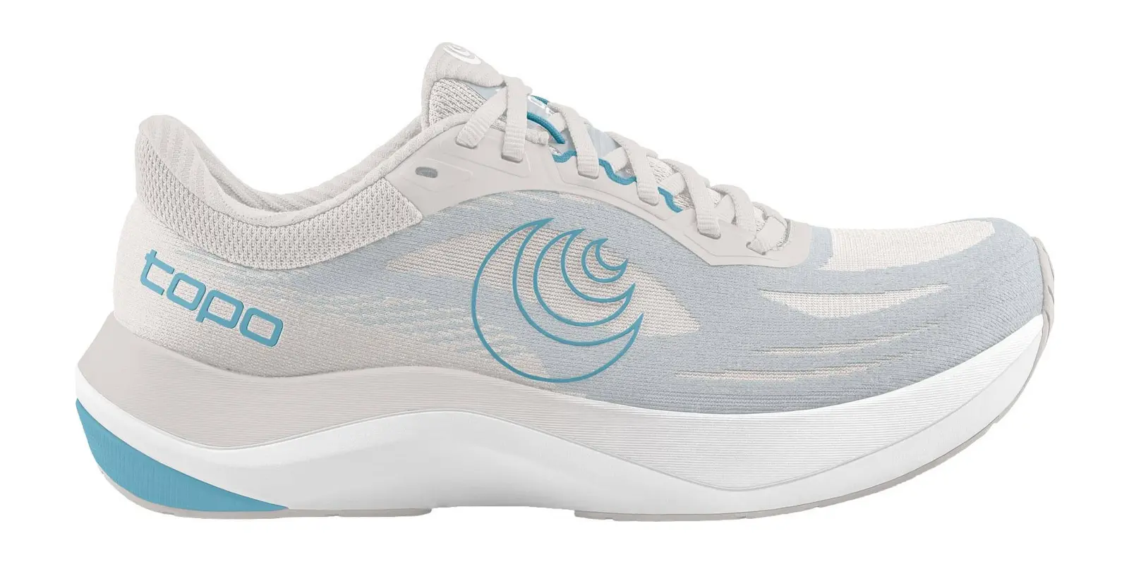 Topo Athletic Ultrafly 6 in Grey / Sky