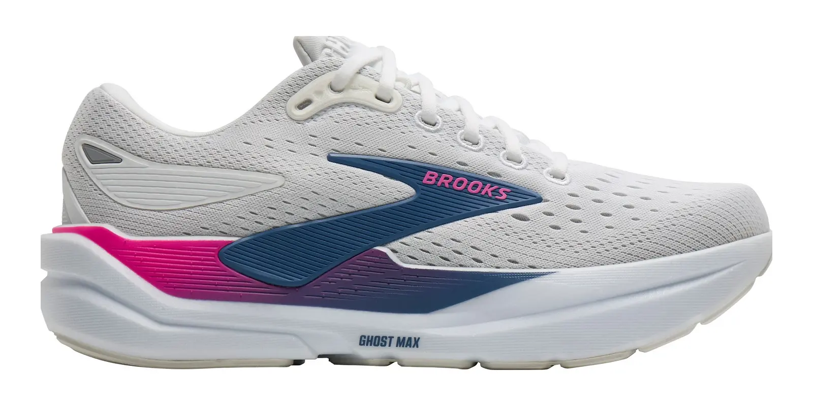 Brooks Ghost Max 3 in White / Grey