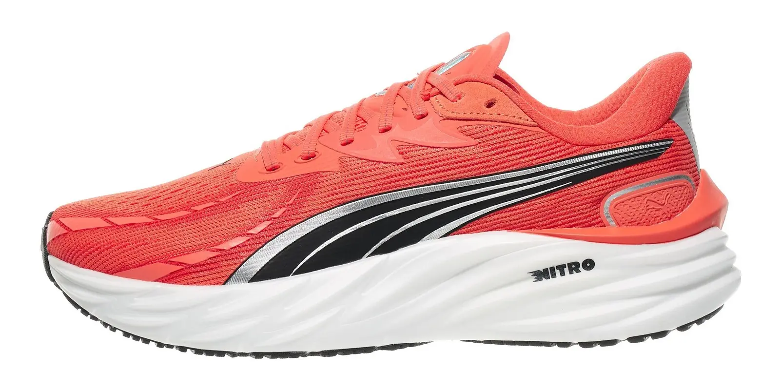 PUMA Velocity Nitro 4 in Red / Black / White