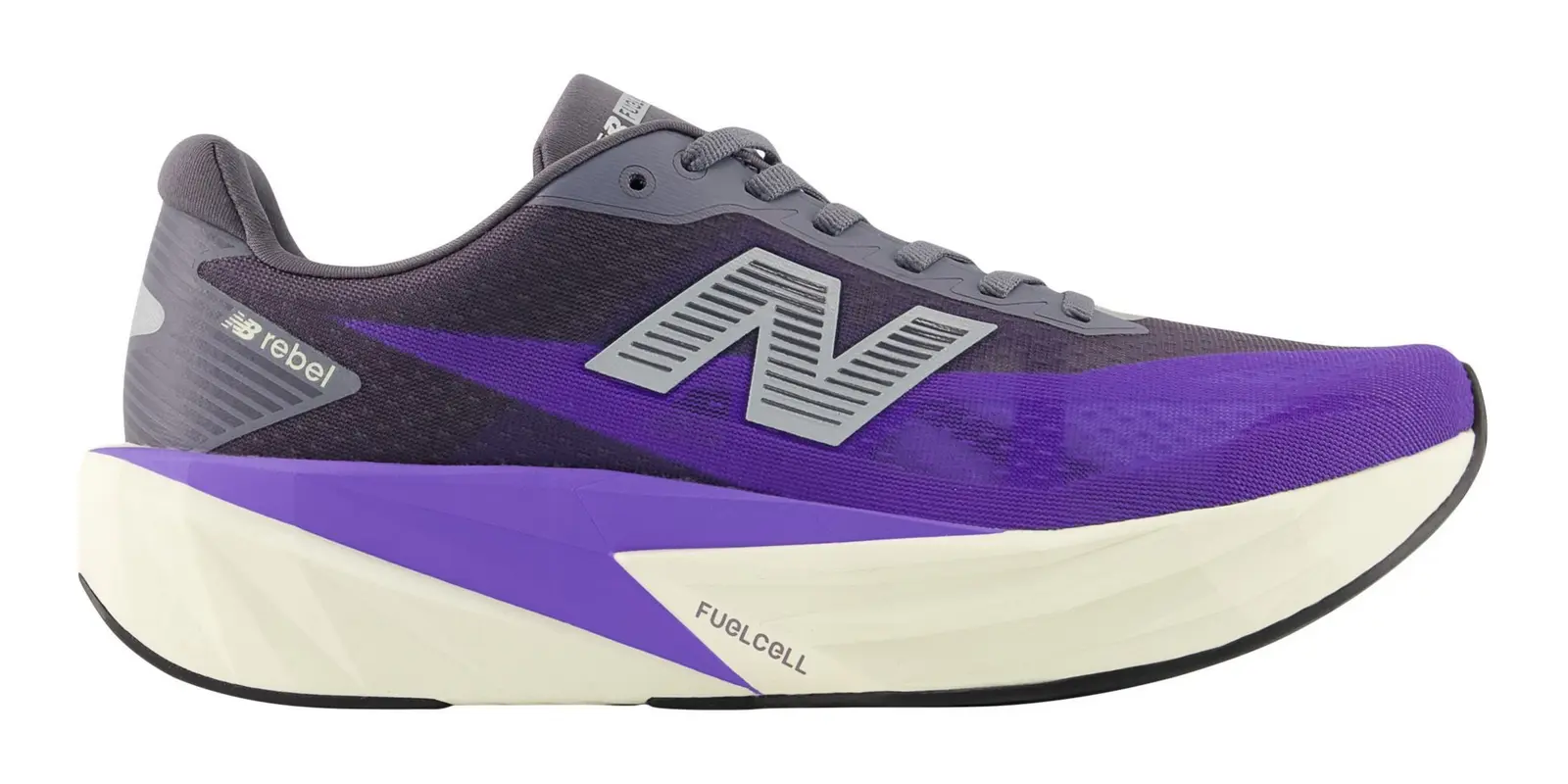 New Balance Fuelcell Rebel v1 in Electric Indigo / Truffle Salt
