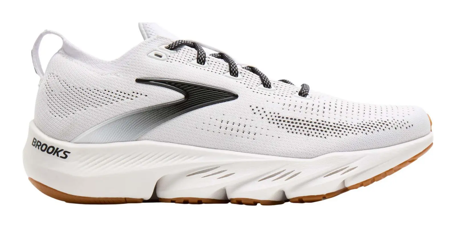 Brooks Glycerin Flex in White / Black / Gum