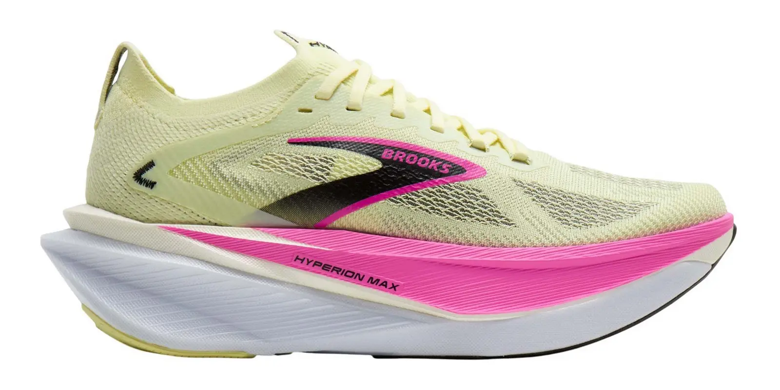 Brooks Hyperion Max 3 in Pink / Black