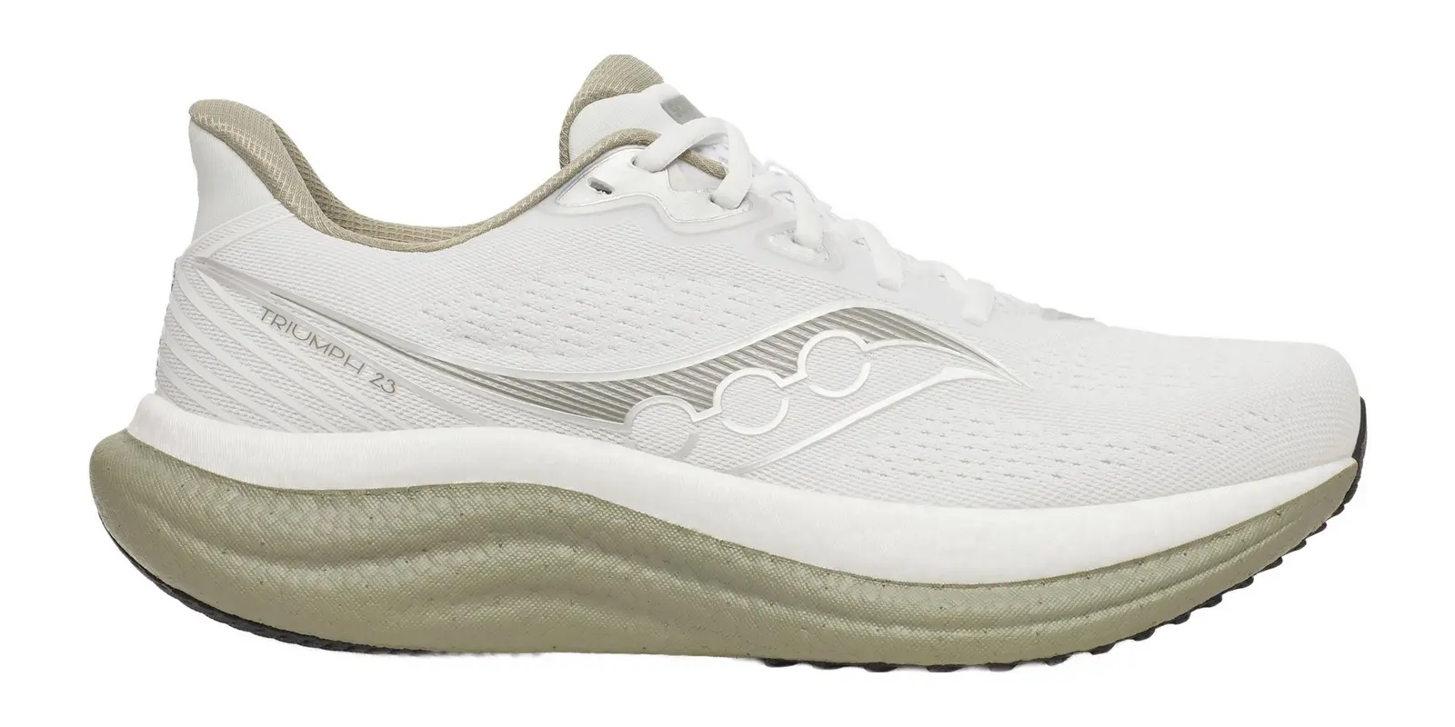 Saucony Triumph 23 in White / Laurel