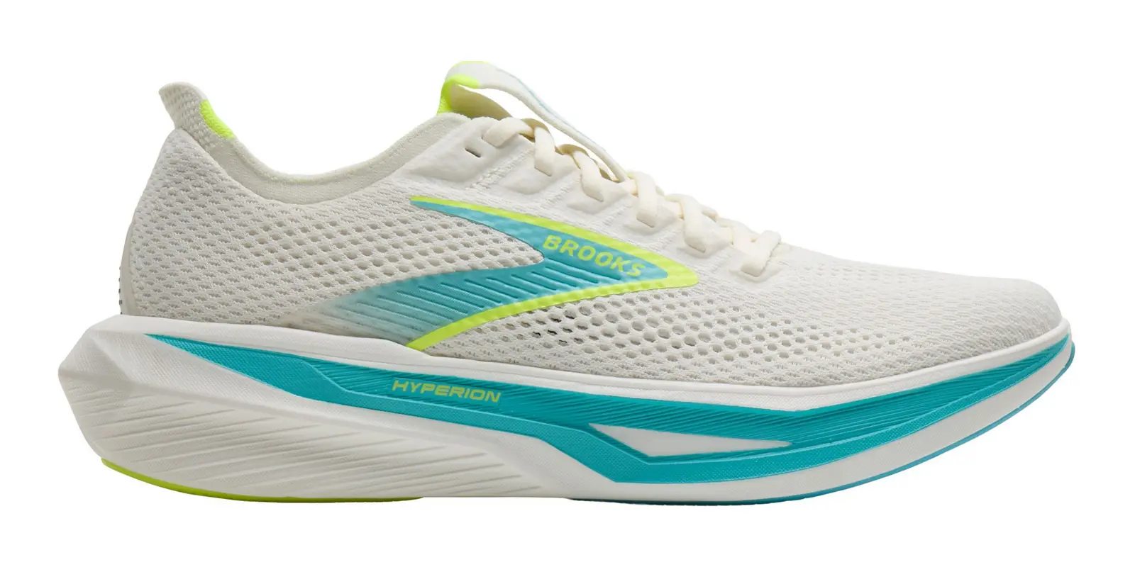 Brooks Hyperion 3 in Coconut / Ipanema / Night / Light