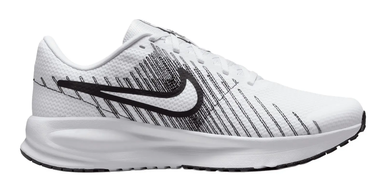 Nike Run Defy in White / Black