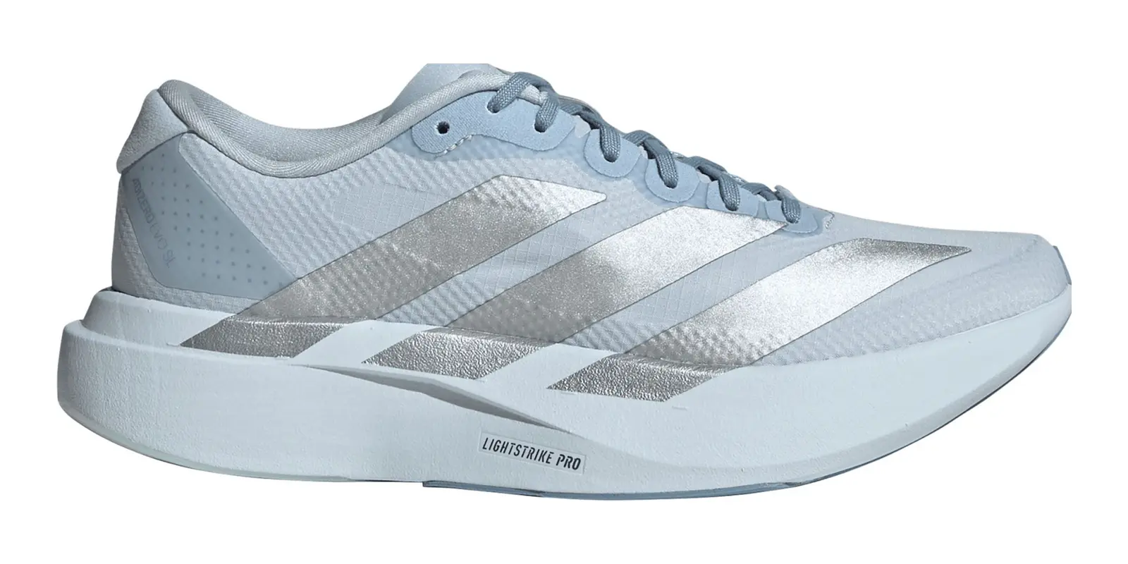 adidas adizero Evo SL in Halo Blue / Silver Metallic / Wonder Blue