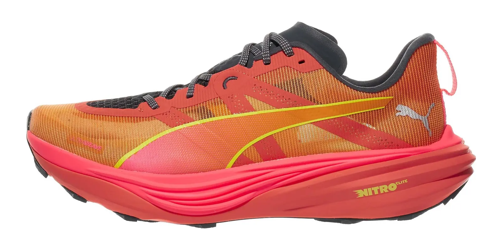 PUMA Deviate NITRO Elite Trail in Melon / Red / Pink