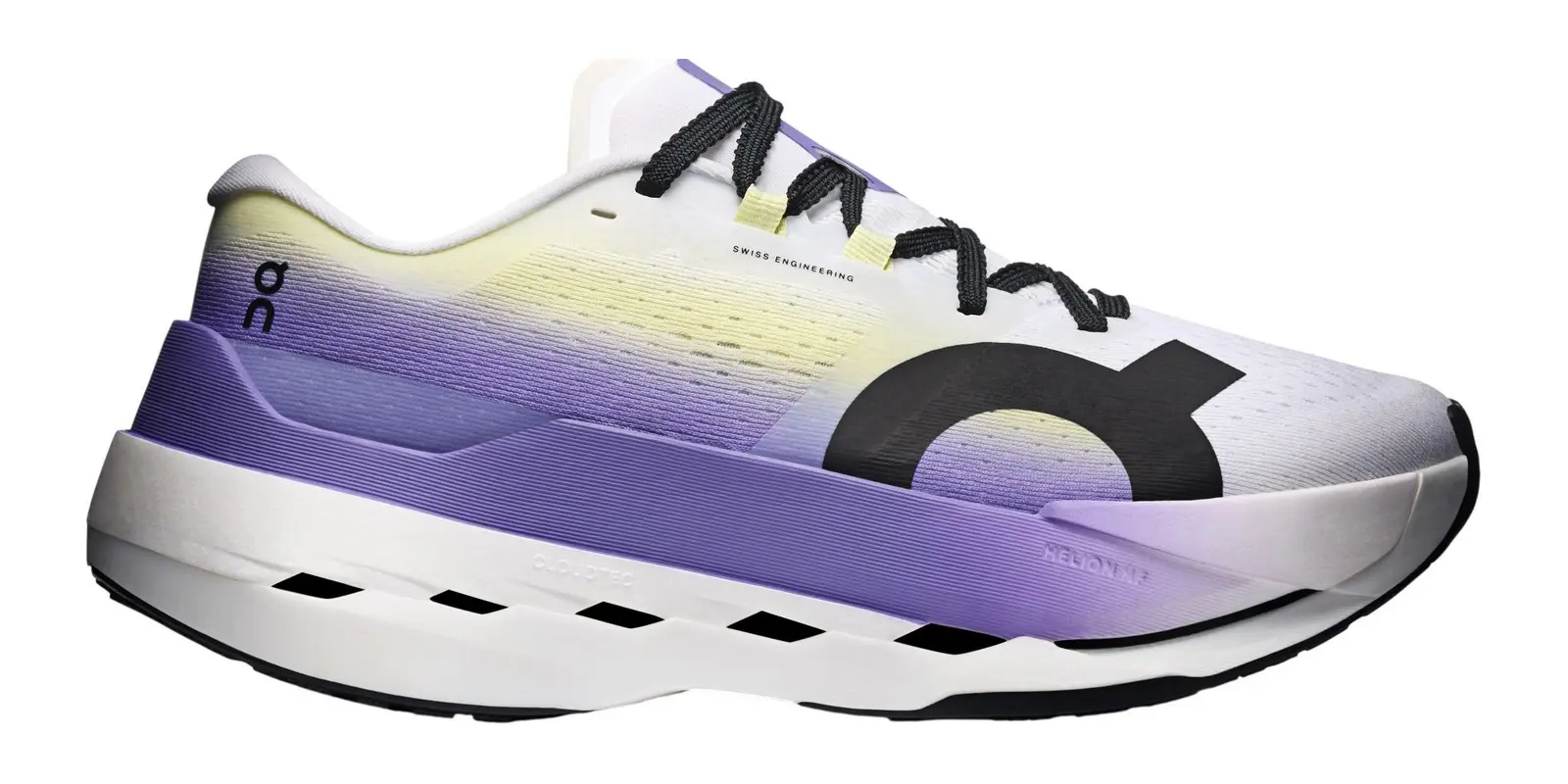 On Cloudboom Max in White / Juniper