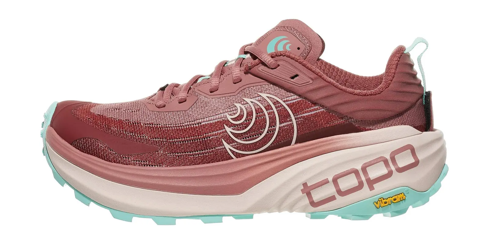Topo Athletic Vista in Rose / Mint