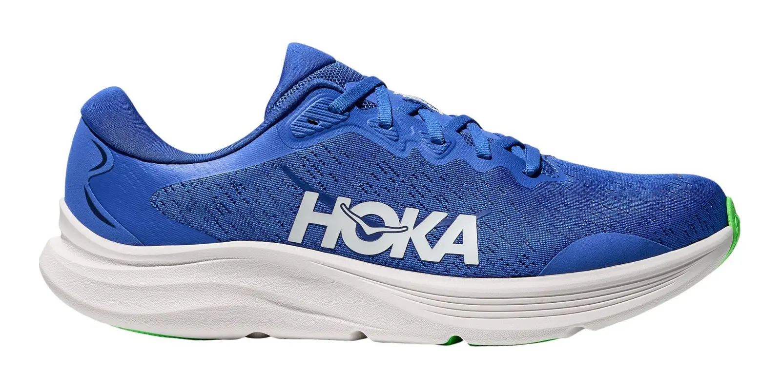 HOKA Solimar 2 in Cobalt Blue / Neon Green