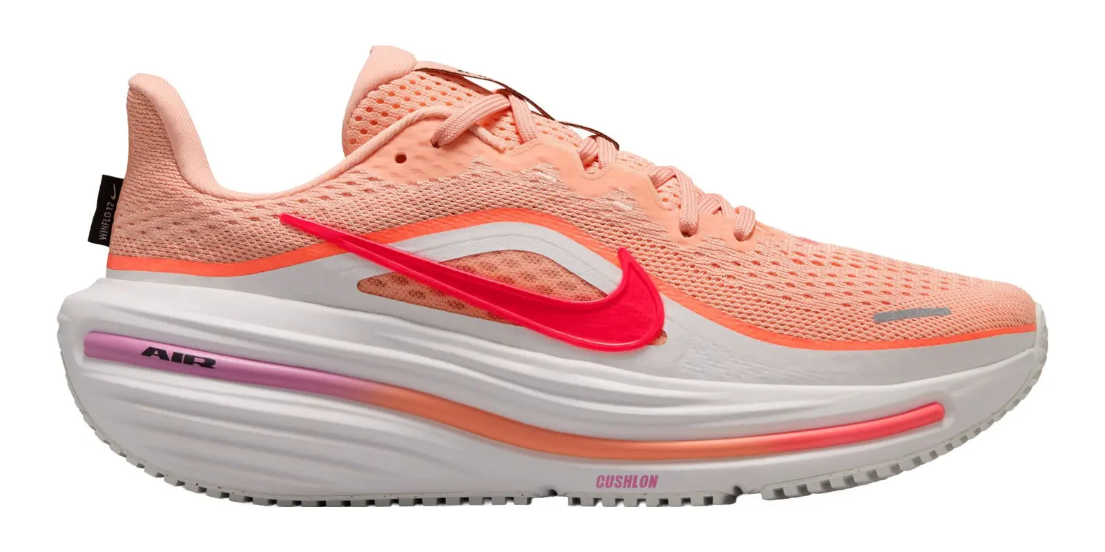 Nike Winflo 12 in Arctic Orange / Flash Crimson-Summit White