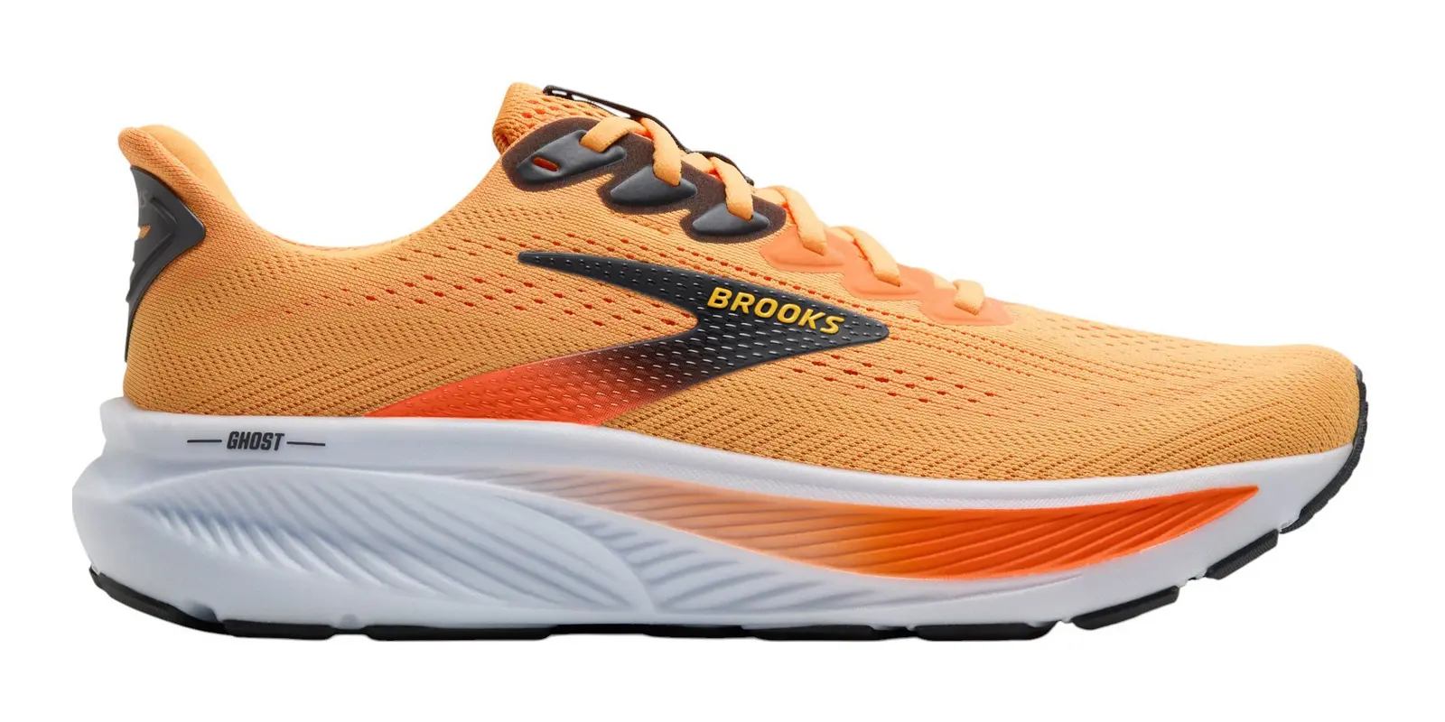 Brooks Ghost 17 in Orange