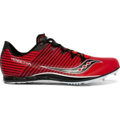 Saucony Vendetta 2 in Red / Black