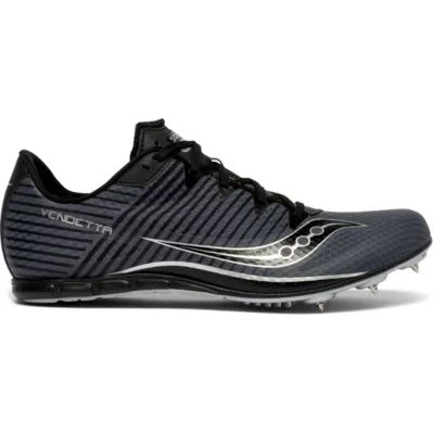 Saucony Vendetta 2 in Grey / Black