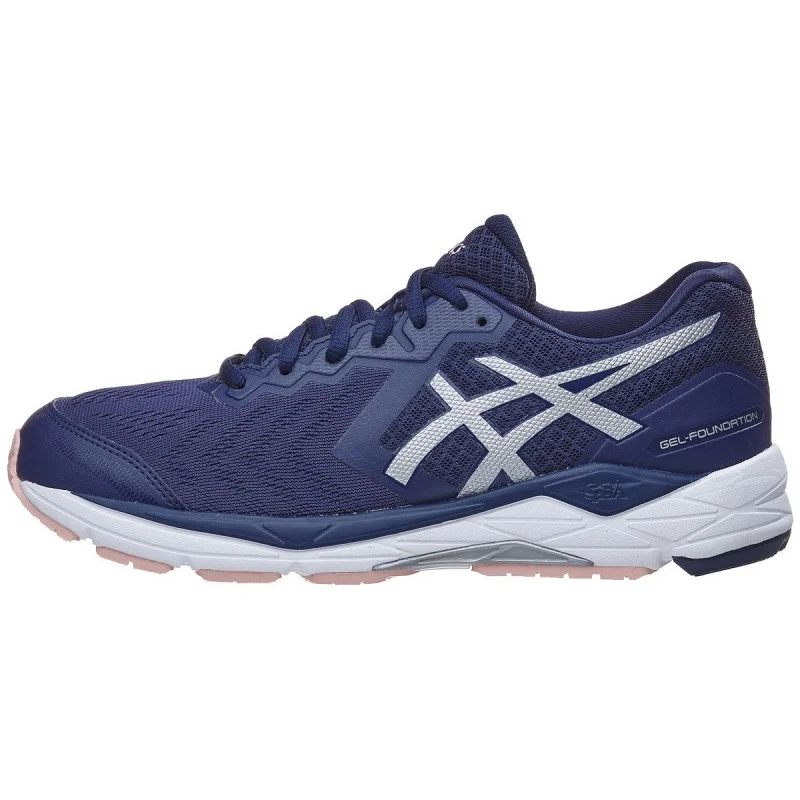 ASICS GEL-Foundation 13 in Blue / Silver / Pink