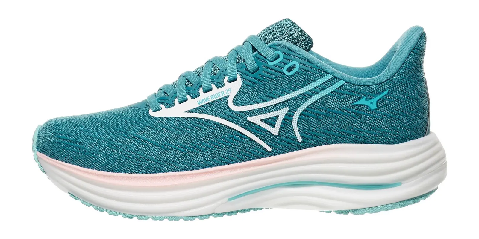 Mizuno Wave Rider 29 in Larkspur / White