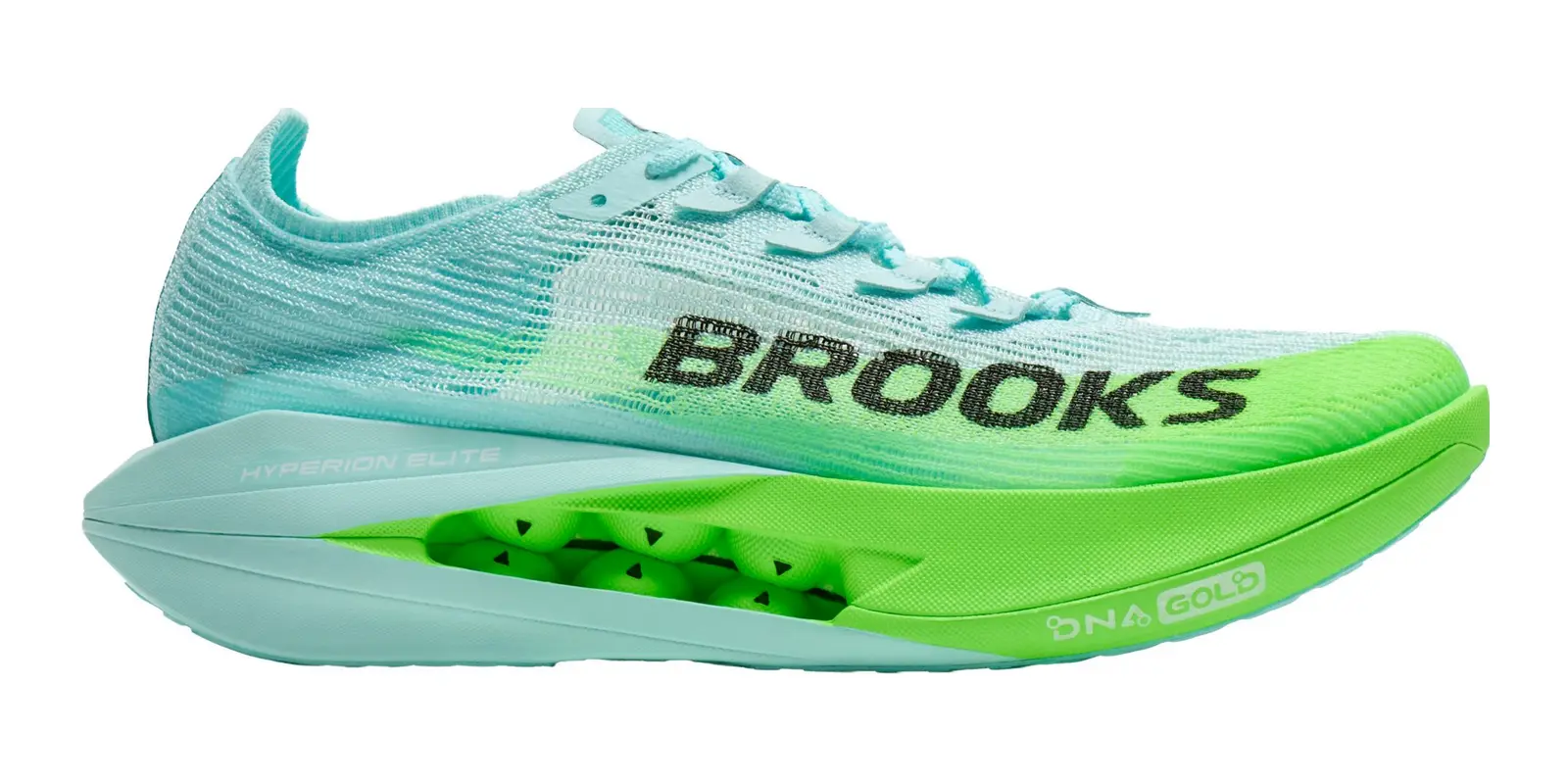 Brooks Hyperion Elite 5 in Limpet / Black / Green